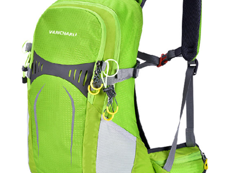 Cycling Backpacks 15 4. A Closer Profile with Smaller Loads on a cycling backpack bag