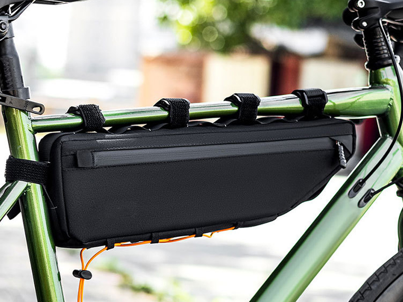 Bike Frame Bags 16 Space for Comfortable Pedaling on a bike frame bag
