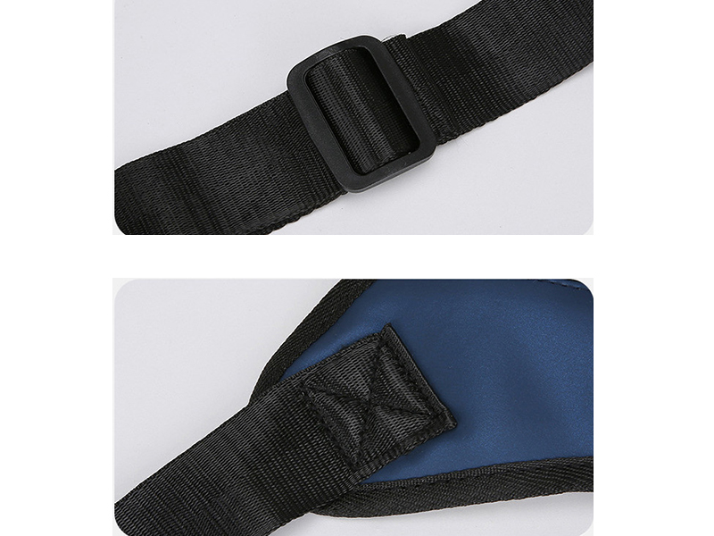 Adjustable Waist-and-Thigh Position on a motorcycle leg bag