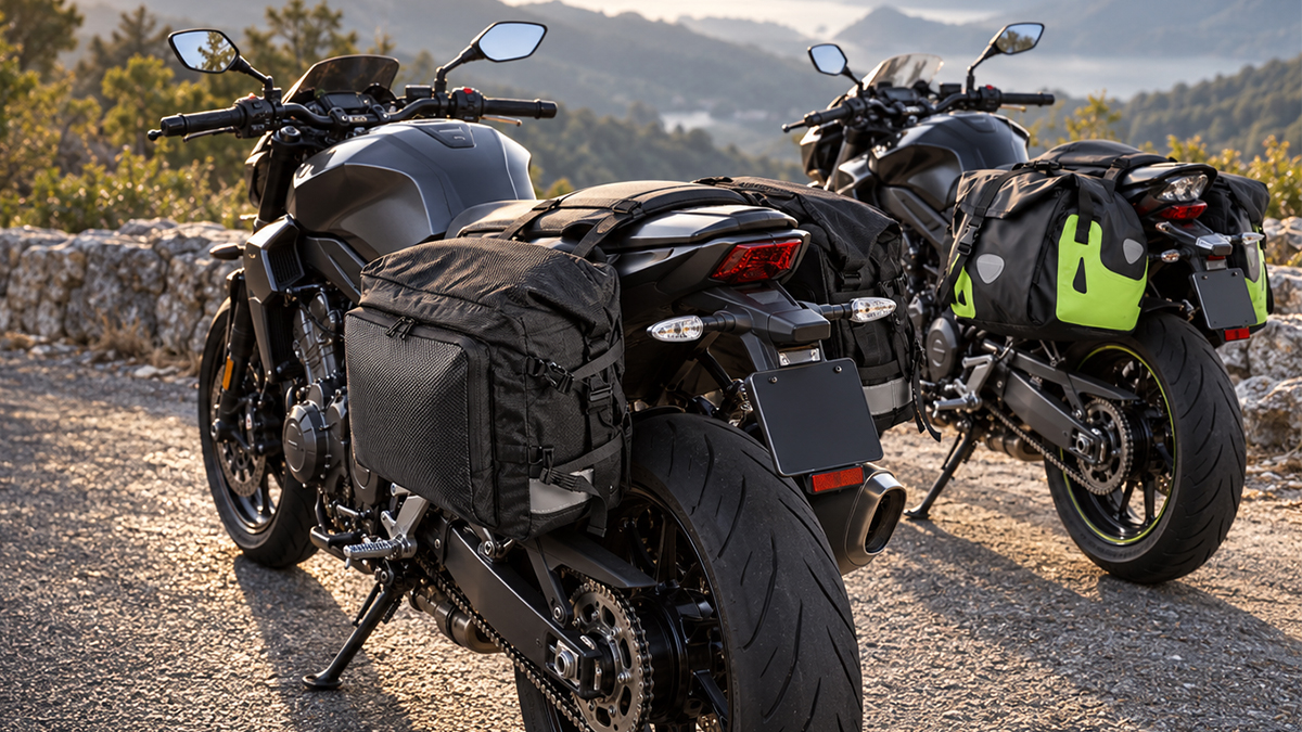 Motorcycle Saddlebags 1 Custom motorcycle saddlebag bags for OEM and ODM motorcycle riding collections