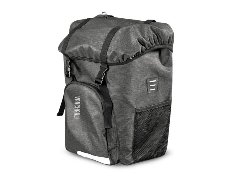 Bike Panniers 4 Flap-Top Pannier with Front Zip Pocket for custom bicycle collections