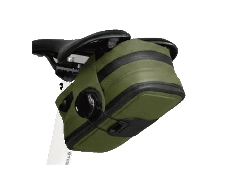 Dial-Fastening Saddle Bag for custom bicycle collections