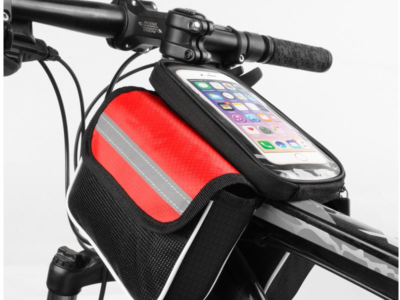 Top Tube Bags 16 A Dedicated Phone Compartment on a top tube bag