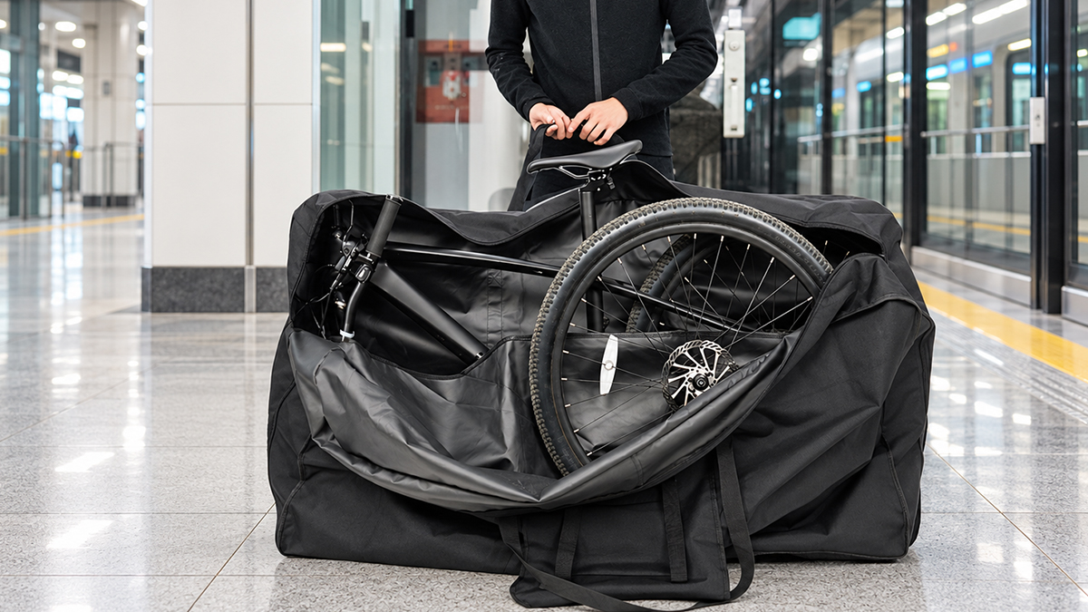 Custom bike travel bags for OEM and ODM cycling collections