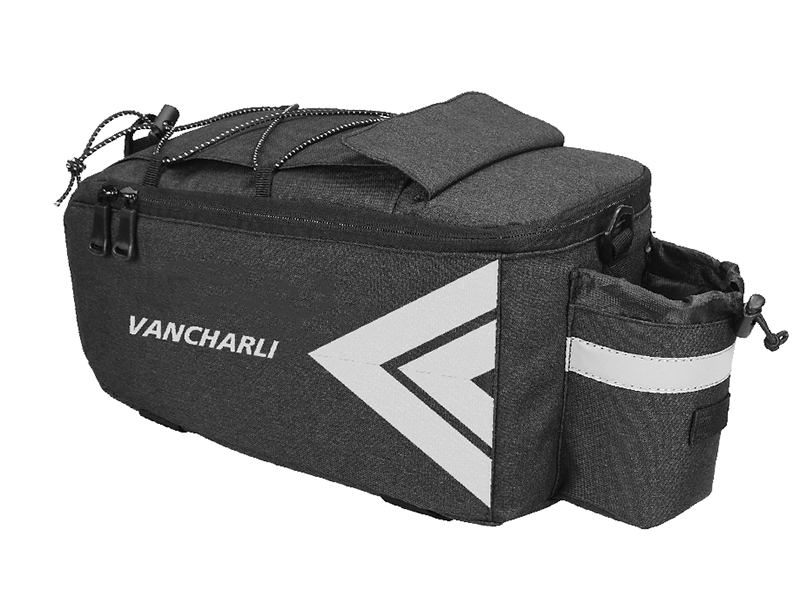 Bike Trunk Bag with Drawcord Bottle Pocket for custom bicycle collections