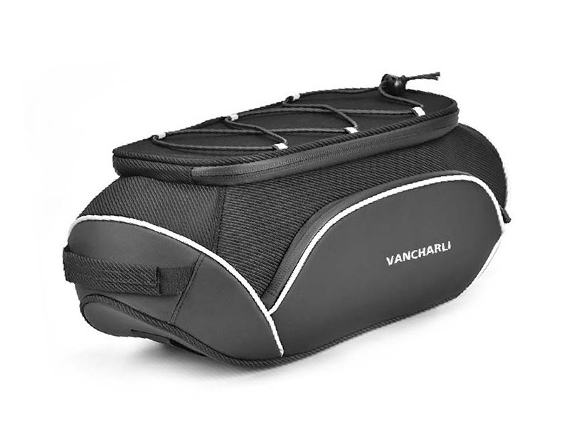 Elongated Trunk Bag with Rounded Ends for custom bicycle collections