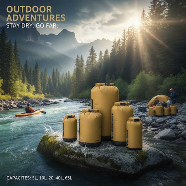 Bulk Premium Dry Bags & Dry Sack Backpacks